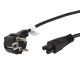 LANBERG KABEL ZASILAJĄCY DO LAPTOPA CEE 7/7 -> C5, 1.8M (MIKI/KONICZYNKA)