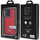 7. Etui Audi Synthetic Leather z MagSafe na iPhone 14 Pro - czerwone