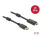 2. DeLOCK Aktywny DisplayPort 1.2 do kabla HDMI 4K 60 Hz 2 m