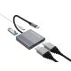 3. Conceptronic DONN13G stacja dokująca Przewodowa USB 3.2 Gen 1 (3.1 Gen 1) Type-C Szary