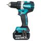 Makita DDF484RT3J wiertło 2000 RPM 1,8 kg Czarny, Niebieski, Srebrny