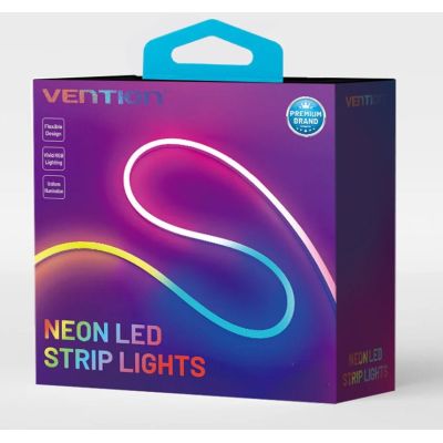 7. Taśma LED Vention Silicone Neon z pilotem IR zasilanie USB 5V 2m