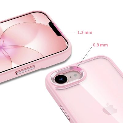 3. Etui Tech-Protect Magmat na iPhone 16e / 17e - przezroczysto-różowe