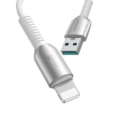 2. Kabel Joyroom S-A51 Cutting-Edge Series 3A USB-A - Lightning 1,2m - jasnoszary