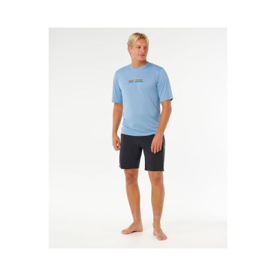4. Lycra męska RIP CURL Icons Of Surflite Upf S/S niebieska
