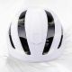 6. Kask rowerowy MTB Wozinsky z odpinanym daszkiem lekki L - czarno-biały