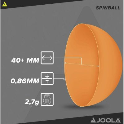 13. PIŁECZKI DO TENISA STOŁOWEGO JOOLA SPINBALL 12 SZT