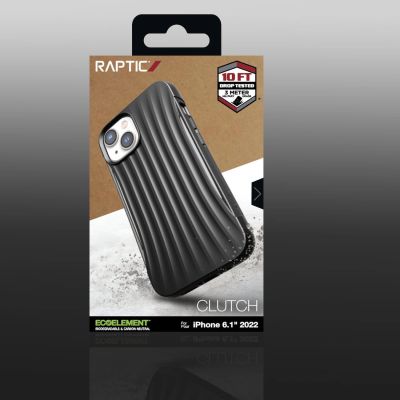 5. Raptic X-Doria Clutch Case etui iPhone 14 pokrowiec plecki czarny