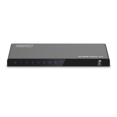 4. Digitus Przełącznik 4K HDMI, 5 x 1