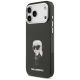 2. Etui Karl Lagerfeld IML Aquarelle Karl & Logo MagSafe na iPhone 17 Pro Max - czarne