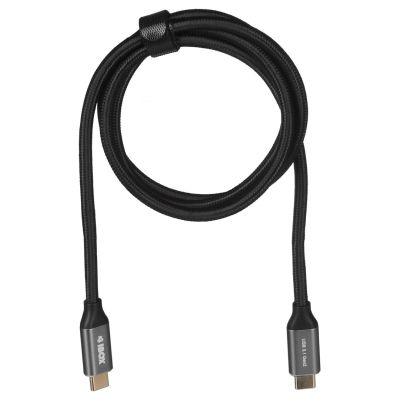 2. Kabel IBOX IKUMTC31G2 (USB typu C - USB typu C ; 1m; kolor czarny)