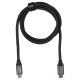 2. Kabel IBOX IKUMTC31G2 (USB typu C - USB typu C ; 1m; kolor czarny)