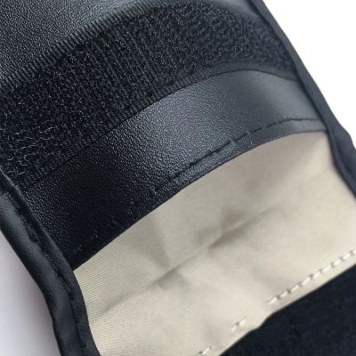 8. Etui antykradzieżowe na klucze samochodowe blokujące fale radiowe pokrowiec Keyless Faraday Box klatka Faradaya 14 cm z 10 cm czarny
