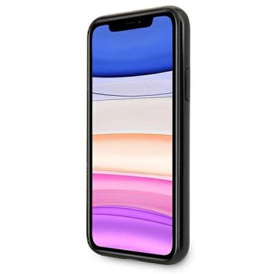 6. Etui Mercedes Silver Stars Pattern na iPhone 11 / Xr - czarne