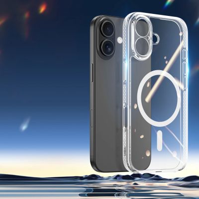 4. Etui Dux Ducis Clin Mag na iPhone 17 kompatybilne z MagSafe - przezroczyste