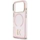 6. Etui Karl Lagerfeld IML K Head na iPhone 18 Pro Max / 17 Pro Max - różowe