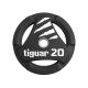3. Talerz olimpijski tiguar PU 20 kg TI-WTPU02000