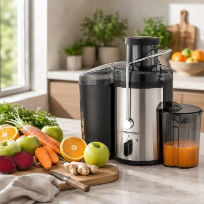 15. Sokowirówka Esperanza Carrot EKJ002 (500W; kolor inox)