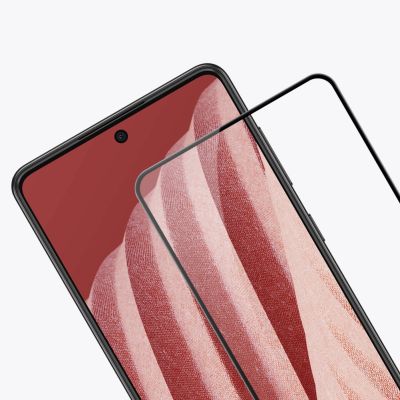 7. Nillkin CP+PRO ultracienkie szkło hartowane na cały ekran z ramką 0,2 mm 9H Samsung Galaxy A73 czarny