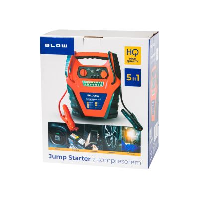 4. Jump Starter kompresor BLOW 5w1