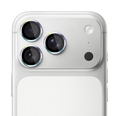 2. Szkło hartowane na obiektyw aparatu 3mk Lens Protection Pro Black na iPhone 18 Pro / 18 Pro Max - wielokolorowe