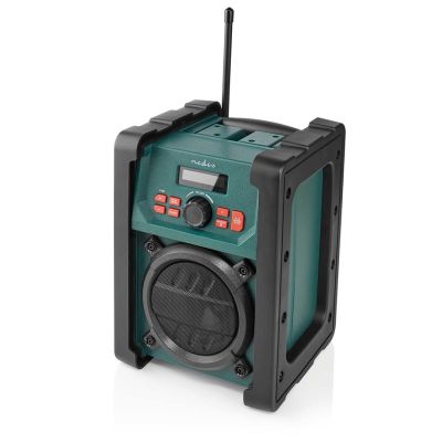 5. Nedis RDDB3100GN radio Przenośny Analogowe i cyfrowe Czarny, Zielony