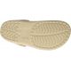 Klapki Crocs Crocband W 11016 w kolorze beżowym z elementami w odcieniu białym i różowym, materiał Croslite, otwory na ozdoby Jibbitz
