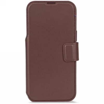 2. Etui Decoded Leather Detachable Wallet z MagSafe na iPhone 17 Pro - brązowe