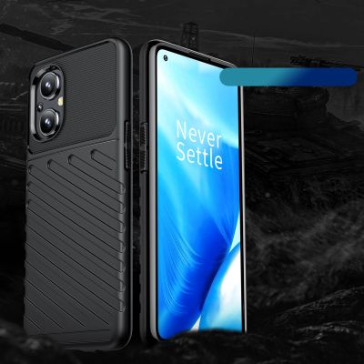 2. Thunder Case elastyczne pancerne etui pokrowiec OnePlus Nord N20 5G czarny