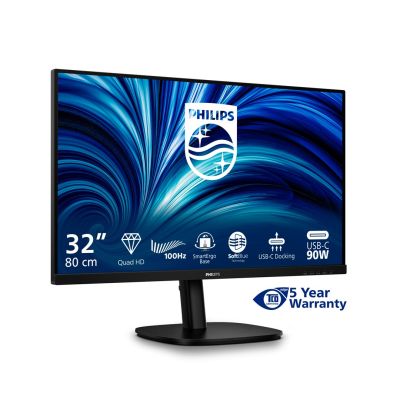 23. Monitor Philips 80.0cm (31.5") 32B2U3601 16:09 HDMI+DP+USB-C