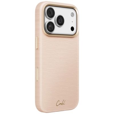 2. Etui UNIQ Coehl Mirelle Magnetic Charging na iPhone 18 Pro / 17 Pro - różowe