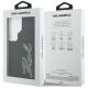 8. Etui Karl Lagerfeld Grained Signature Metal Resin Logo na Samsung Galaxy S26 Ultra - czarne