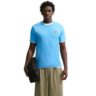 Koszulka męska Nike Club Tee jasnoniebieska AR4997 497