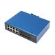 Przemysłowy 8+4 10G SFP Port L2+ Gigabit Ethernet POE Switch 8 x GE RJ45 + 4 x 10G SFP Port