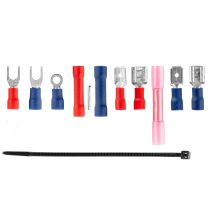 NEO TOOLS Automatyczny ściągacz izolacji 205 mm, czołowy + konektory 230 szt.