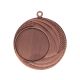 6. Medal brązowy ogólny z miejscem na emblemat 25 mm  stalowy