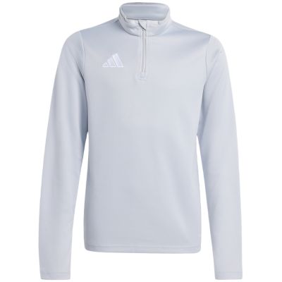 2. Bluza dla dzieci adidas Entrada 26 Training Top jasnoszara JZ6637