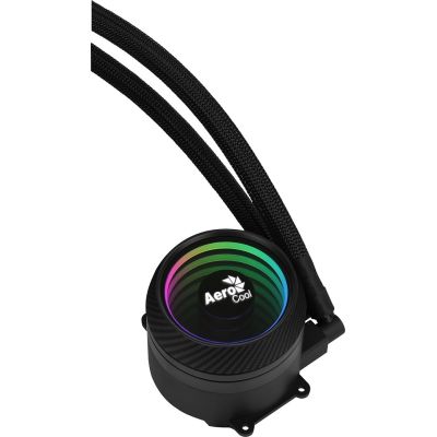 9. Chłodzenie wodne AEROCOOL PGS MIRAGE L240 ARGB BK