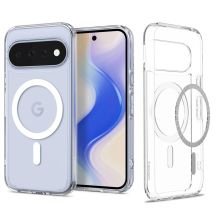 Etui Spigen Ultra Hybrid Mag MagSafe na Google Pixel 11 - przezroczysto-białe