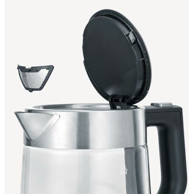 2. SEVERIN CZAJNIK ELEKTR. SZKŁO-STAL, POJ. 1 L, ZAKRYTA GRZAŁKA, FILTR ANTYWAPNIOWY, LAMPKA KONTROLNA, MOC 2200W WK3468