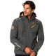 Softshell męski Geographical Norway ROYAUTE MEN ASS A BS2 056 (WT1804H/GN-DARK GREY / ORANGE)