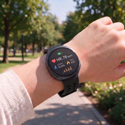 5. Pasek Tech-Protect Silicone Air na Samsung Galaxy Watch 40 / 44 / 46 mm - czarny