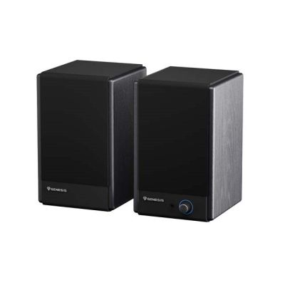 10. GENESIS ARSEN 402BT 2-drożny Czarny Przewodowy i Bezprzewodowy 60 W