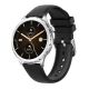 4. Smartwatch Damski Rubicon RNCF02-1 Srebrno-Srebrny + Czarny Silikonowy Pasek