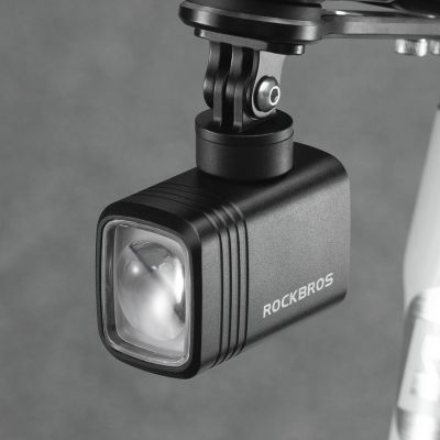8. Lampka rowerowa Rockbros M6 1000 lm przednia akumulatorowa 2800 mAh - czarna