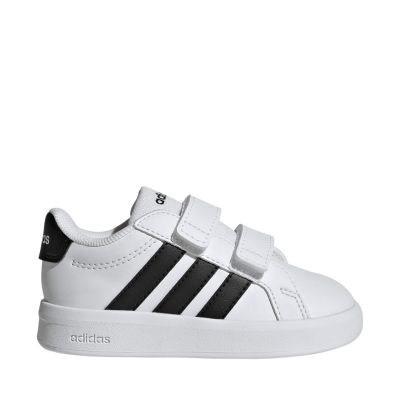 Buty dla dzieci adidas Grand Court 3.0 Infants białe HP3534