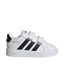 Buty dla dzieci adidas Grand Court 3.0 Infants białe HP3534