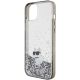 6. Etui Karl Lagerfeld Liquid Glitter Choupette do iPhone 15 Plus - przezroczyste