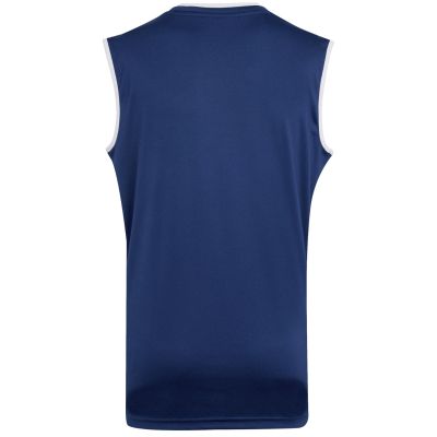 3. Koszulka dla dzieci adidas Entrada 26 Sleeveless Jersey granatowa KB3936