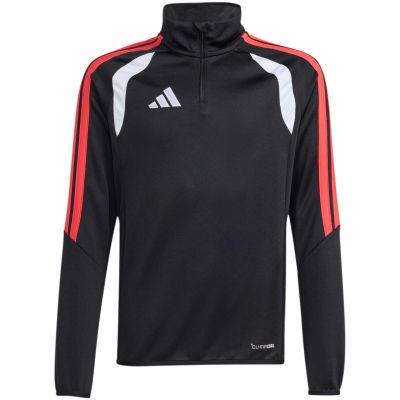10. Bluza dla dzieci adidas Tiro 26 League Training Top czarno-biało-czerwona JY7159